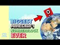 21 million blocks - The Biggest Minecraft Numberblock EVER