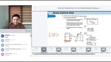 PRINCIPLES OF REINFORCED CONCRETE - WORKING STRESS DESIGN FOR BEAMS Part 2