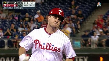 PIT@PHI: Joseph crushes solo home run to left field