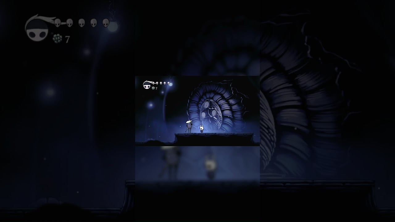 Rare dialogue in Hollow Knight