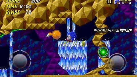 Sonic the hedgehog 2 iOS version : debug mode and secret proto palace zone