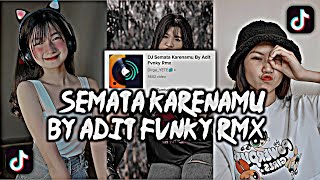 DJ SEMATA KARENAMU BY ADIT FVNKY RMX