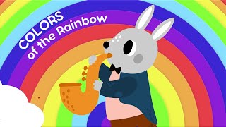 Rainbow Colors SONG 🌈 - Learn the colors of the Rainbow