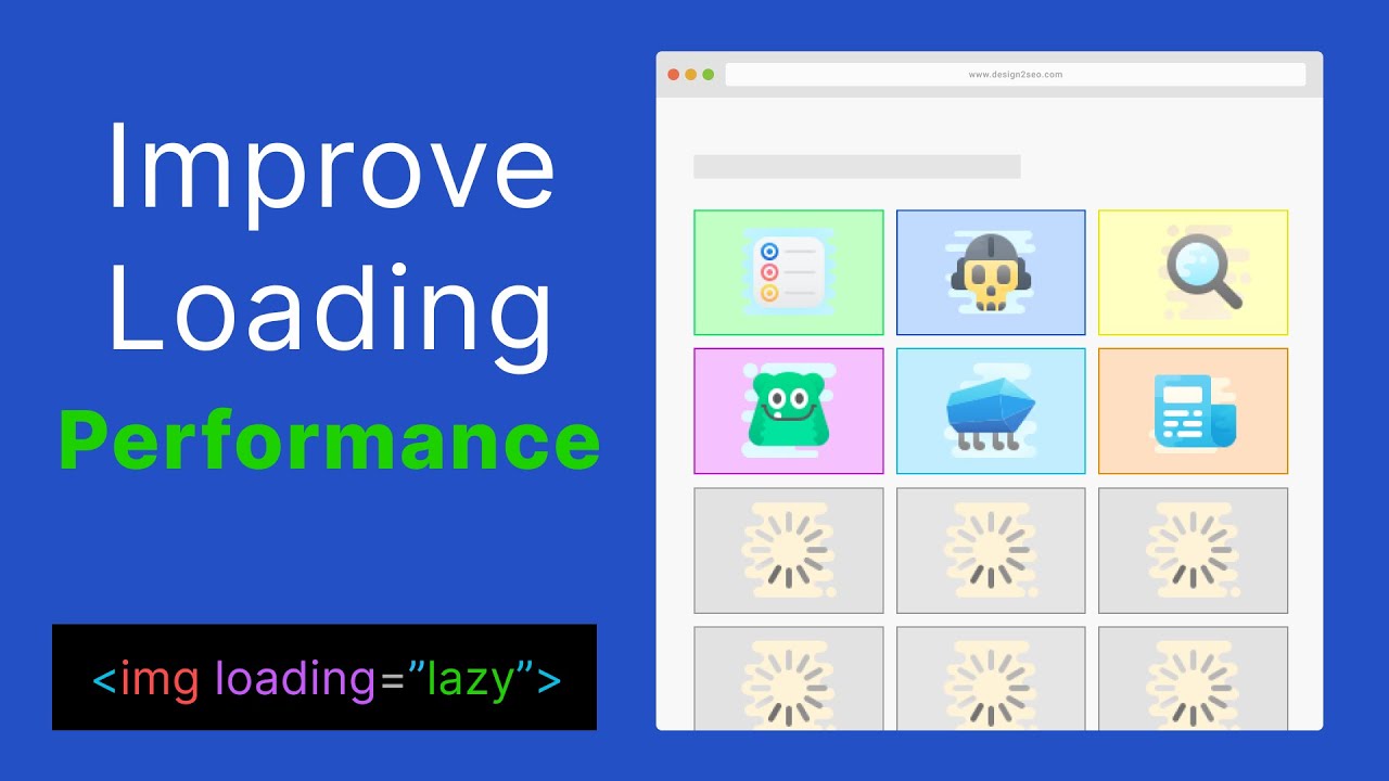 Improve Page Performance with Lazy Loading - YouTube