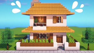 Cara Membuat Rumah Perumahan Kecil & Simple 8x9 ! || Minecraft Modern Pt.35