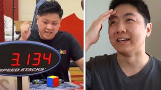 Rubik&#39;s Cube World Record after 5 YEARS | Max Park 3.13 seconds