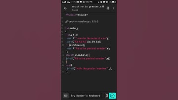 C Program-Find greatest number among given Three Numbers/Programming in C/Programming For Beginners