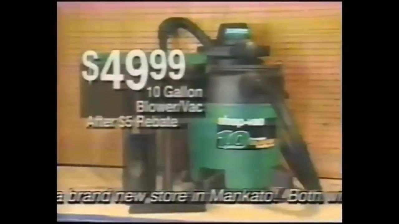 Clean Up On Big Savings Menards (2000) YouTube