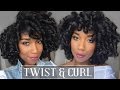 Twist and Curl on Natural Hair - Naptural85