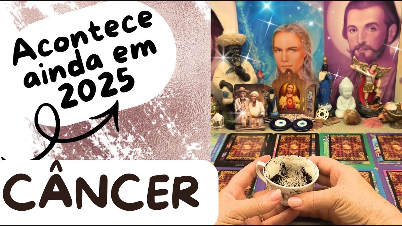 ☕CÂNCER♋ISSO ACONTECE AINDA EM 2025!🔮📚ESTÁ ESCRITO!✍🏽