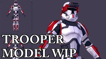 StarWars Commando [Blender 3D Timelapse]