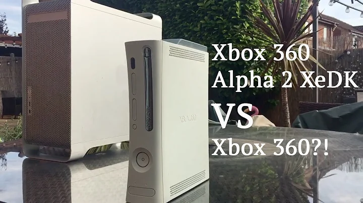 The Xbox 360 Alpha 2 XeDK - How does it compare to the Xbox 360?! | MR RATCHET