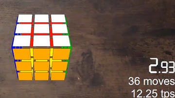 2.93 CSTimer Virtual Cube WB