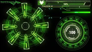 Futuristic HUD Interface Sound Design - Binary Code 3 Example 