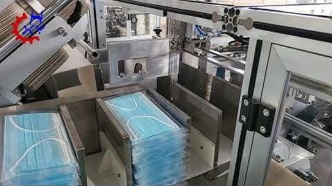 Automatic cartoning machine for 3M N95/ FFP2 masks