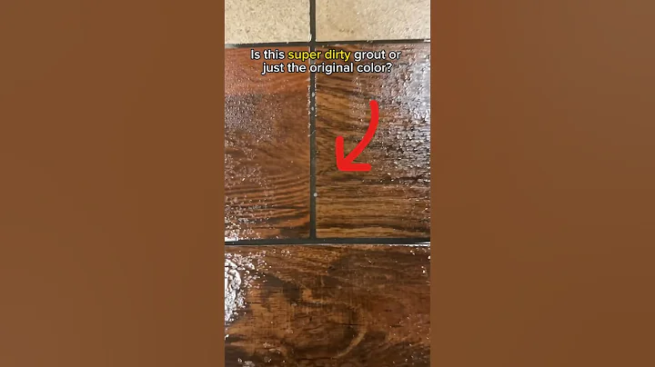 Is this grout super dirty?