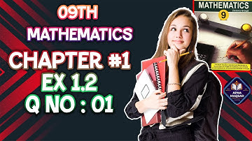 Class 9th Math Chapter 1 EXERCISE 1.2 Question 1identify unit matrices, row matrices column matrices