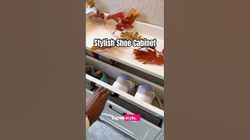 Space saving shoe cabinet 🥿 #AmazonFind #homeorganization #organizedhome #amazonhome #organizedhome