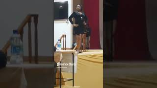 #model #modeling Curtain raising at the event of Mr ND Miss Tangaza University