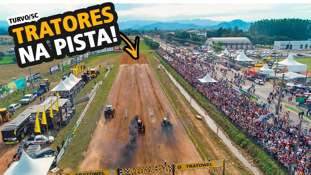ARRANCADA DE TRATORES 2022 - TURVO/SC - YouTube
