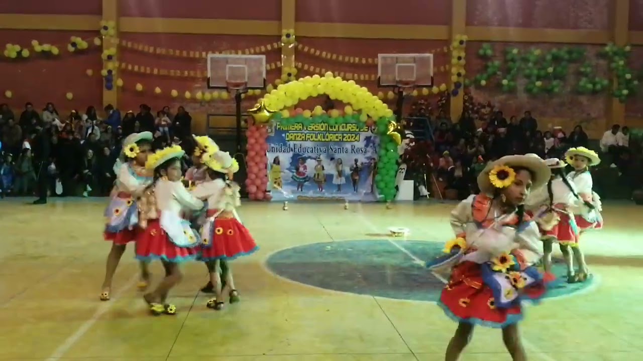 Santa Rosa Concurso de danzas 2024 categoría primera segundos: 2A Tupiceñas DDRR. .