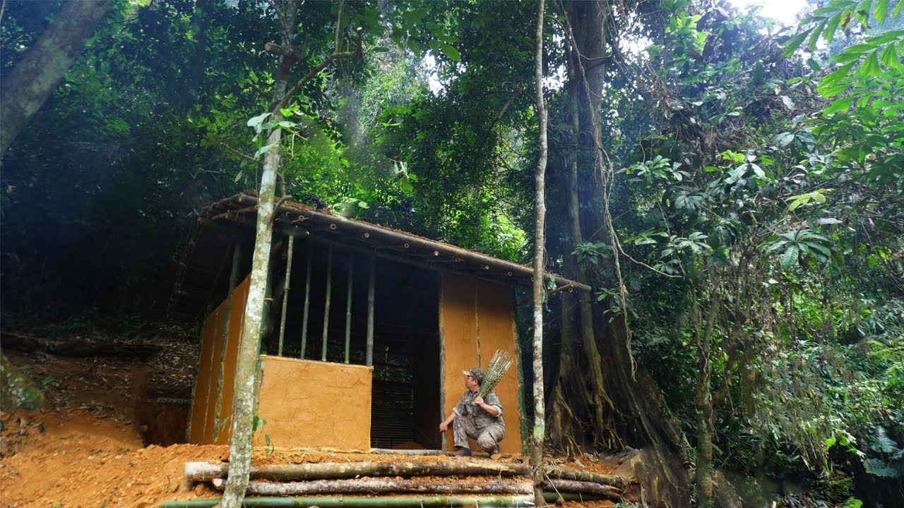 Complete the house walls, make traps to catch stream fish. 365 days ...