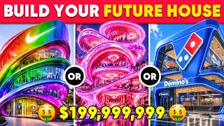 Would You Rather - Build Your MEGA RICH Luxury Dream House 🚀🏡🌈🤑 Daily Quiz screenshot 4