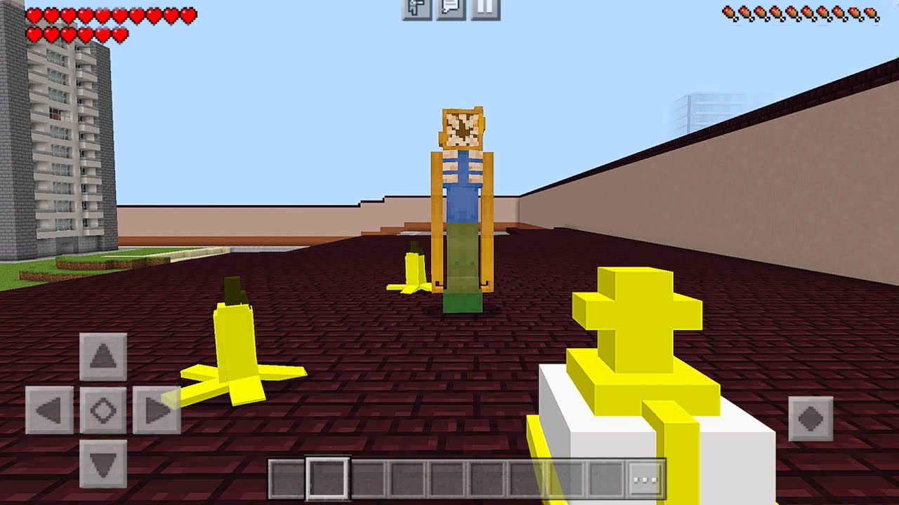 NEW *Holy Hand Grenade* DOORS Addon from Super Hard Mode in Minecraft PE YouTube