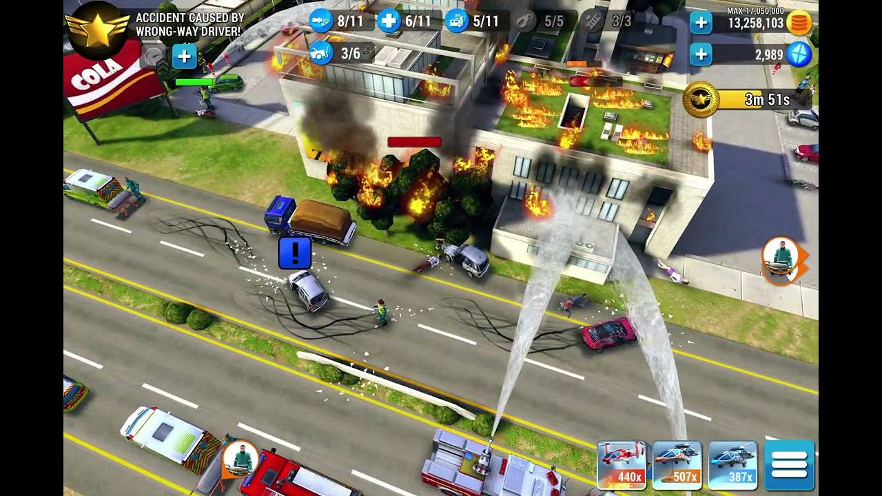 Emergency HQ : Elite Responder #19 - Accident caused by wrong-way driver!