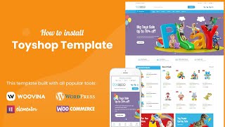 How to install Toyshop - Website Template For Kids Toys Shop screenshot 2