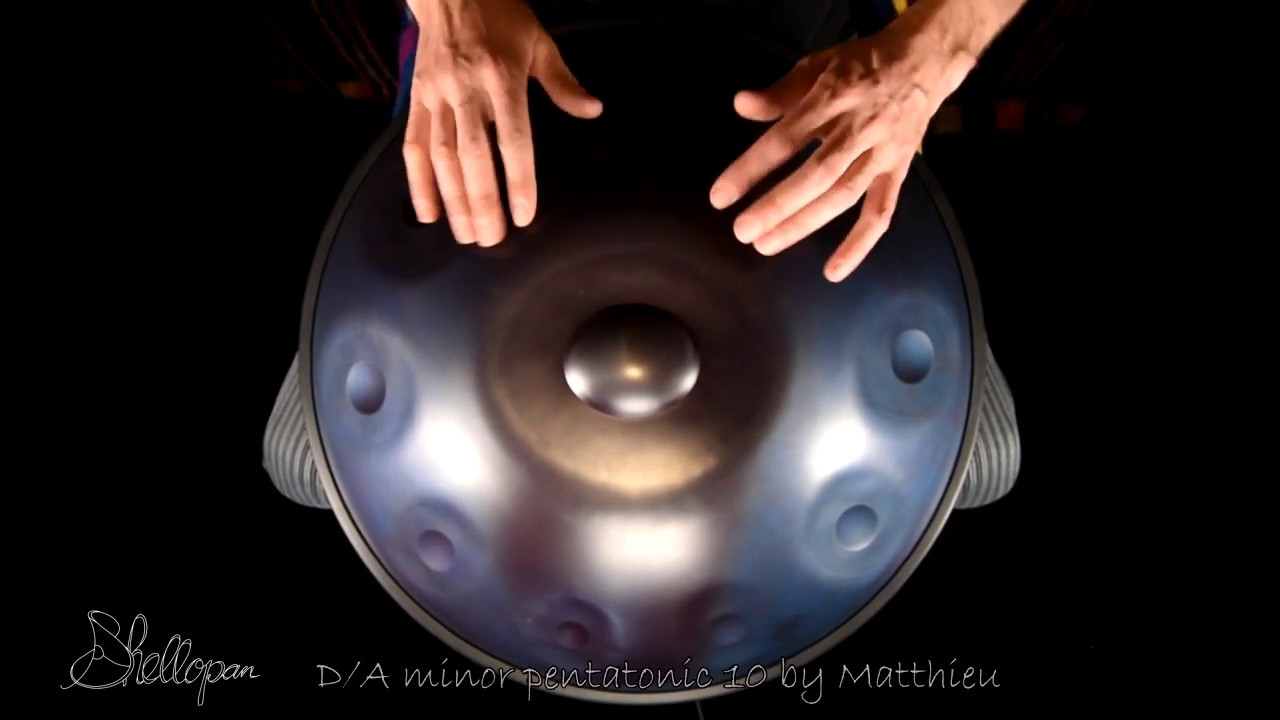 Handpan - D/A minor penta 10 (aka D Pygmy) - Shellopan by Matthieu