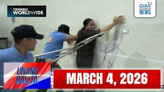 Unang Balita Sa Unang Hirit part 1 March 4 2026 hd