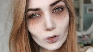 Celebrity Victorian Vampire Halloween Makeup Tutorial Profile