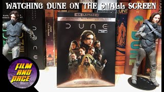 DUNE the at home viewing experience, and how does it compare to the theater?