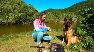 Asmr - Fishing To The Sound Of Birds And Nature