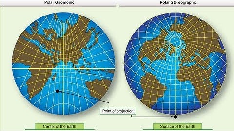 Mercator projection | Gnomonic Projection | Chart Projections | Merchant Navy Knowledge