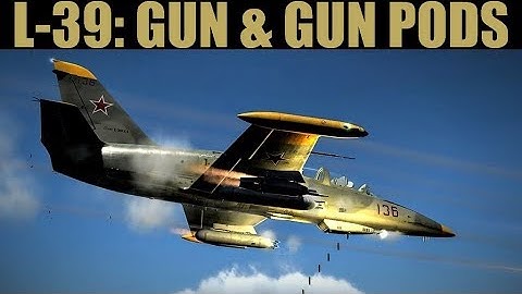 L-39ZA Albatros: Gun & Gun Pods Tutorial | DCS WORLD