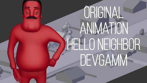 Hello neighbor devgamm original animation 1920×1080