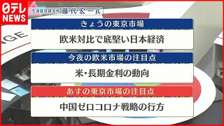 【12月6日の株式市場】株価見通しは？藤代宏一氏が解説