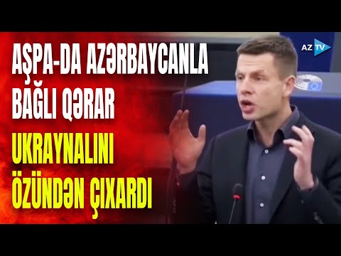 Ukraynalı deputatdan AŞPA-da odlu-alovlu çıxış: Azərbaycan dilində “Yaşasın Azərbaycan!” dedi