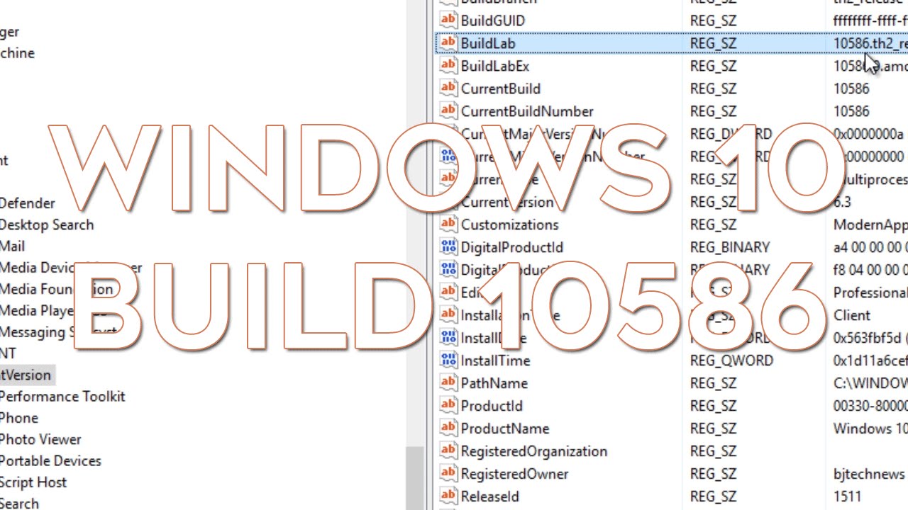 Windows 10 Build 10586 Hands On! - YouTube