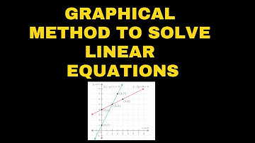 Solve equations graphically along with verification of x and y (easy and detailed explanation !)