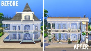 Willow Creek Archive 📚 \\ Renovating EA || The Sims 4 Library: Speed Build