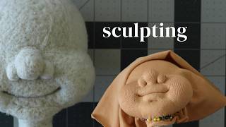 Making The Face and Then Covering It All In Doll Skin