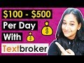How To Make $100 -$500 Per Day With Textbroker (Work From Home)