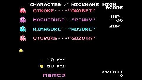 COLECO COLECOVISION PROBLEM Pac Man Collection Music Demo PACMAN 2006OpcodePD