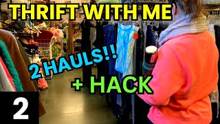 THRIFT WITH ME: Come Thrift With Me! Shopping Haul Video 2024 - Extreme Minimalism - Frugal Living