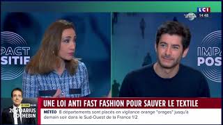 Guillaume Gibault, sur le plateau dImpact France LCI Le Slip Français