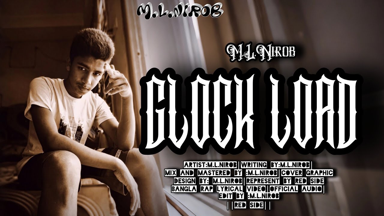M.L.Nirob:- GLOCK LOAD(গ্লক লোড)|OFFICIAL LYRICAL VIDEO|Bangla Rap 2025|ShadowHaat Records