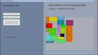 Genetic Algorithm for two-dimensional cutting stock problem. Final Degree Project